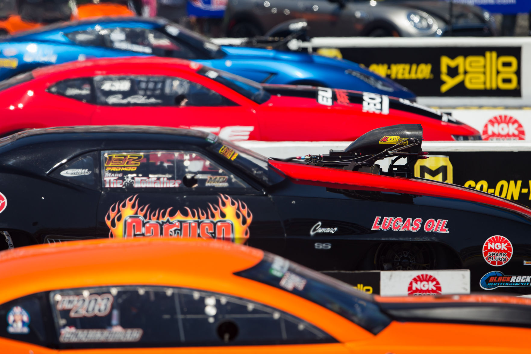Sunday final eliminations of the NGK Spark Plugs NHRA 4-Wide Nationals